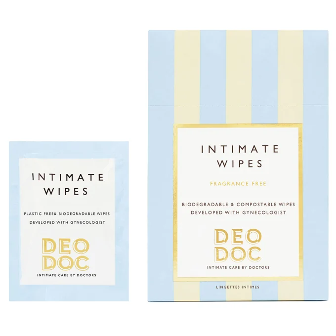 DeoDoc Intimate Wipes Fragrance free 10 st DeoDoc