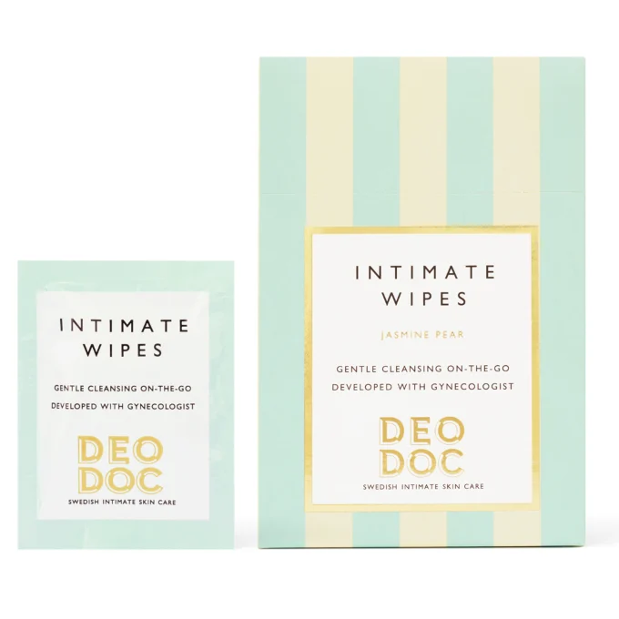 DeoDoc Deowipes Intim Jasmine Pear 10 st DeoDoc