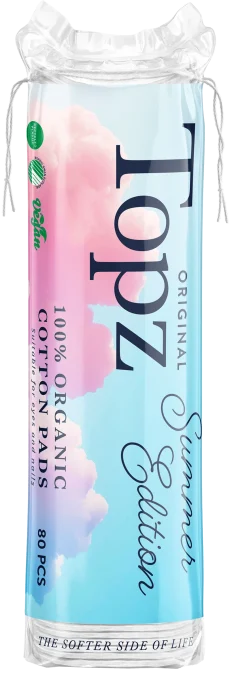 Topz Premium Original Make Up Pads 80 st Topz