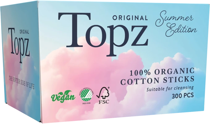 Topz Premium Cotton Sticks 300 st Topz