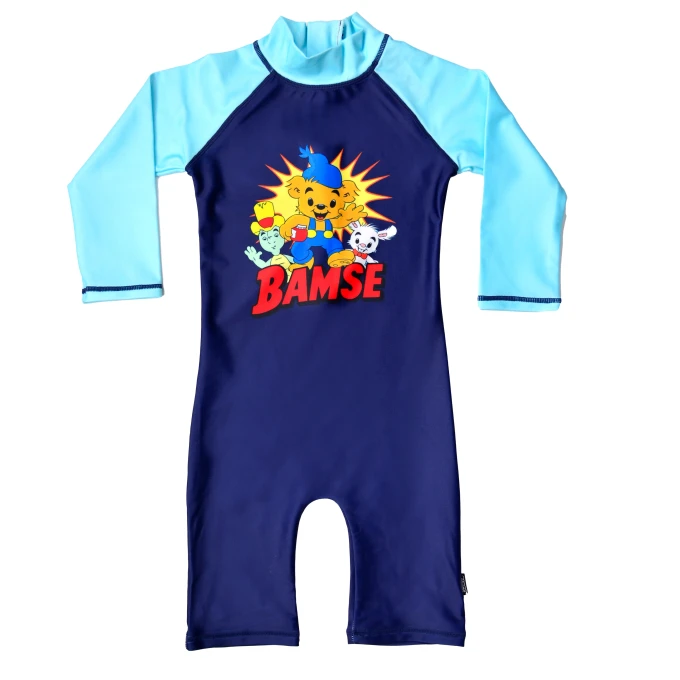 Swimpy UV-dräkt Bamse Blå 86-92 Swimpy