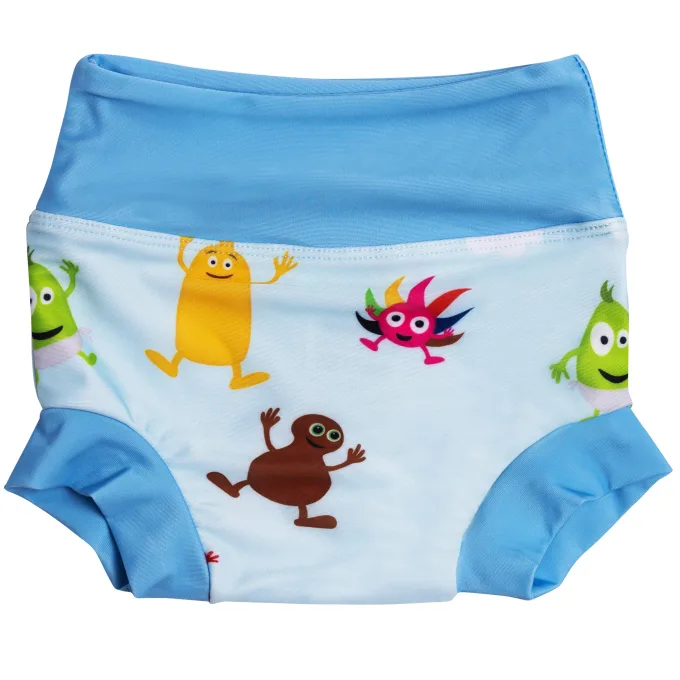 Swimpy Badblöja Babblarna Blå 3-6 mån Swimpy