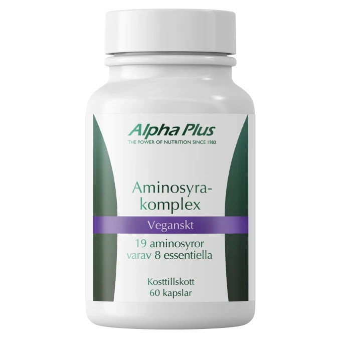 Alpha Plus Aminosyrakomplex 60 kapslar Alpha Plus