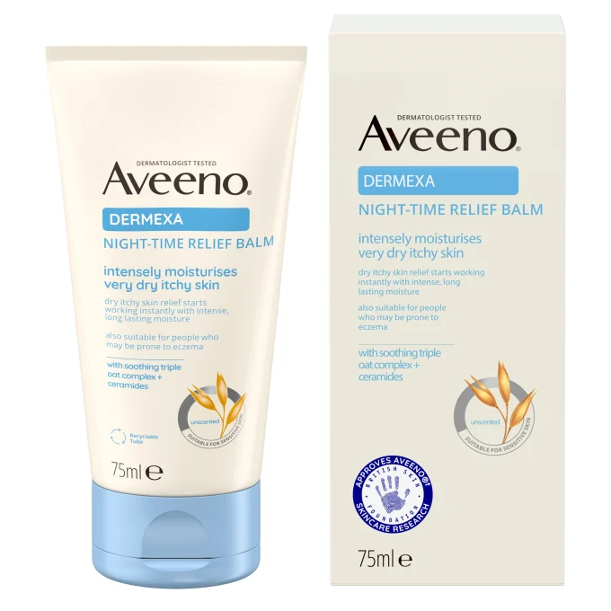 Aveeno Dermexa Night-time Relief Balm 75 ml Aveeno