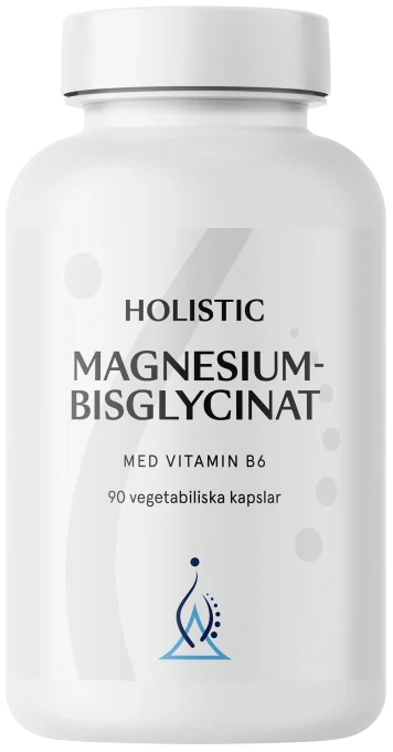 Holistic Magnesiumbisglycinat 100 mg 90 kapslar Holistic