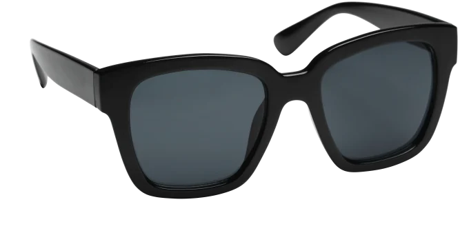 Haga Eyewear Marbella Shiny Black Grey lens Haga Optik