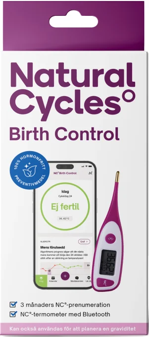 Natural Cycles Birth Control+NC° Termometer Natural Cycles