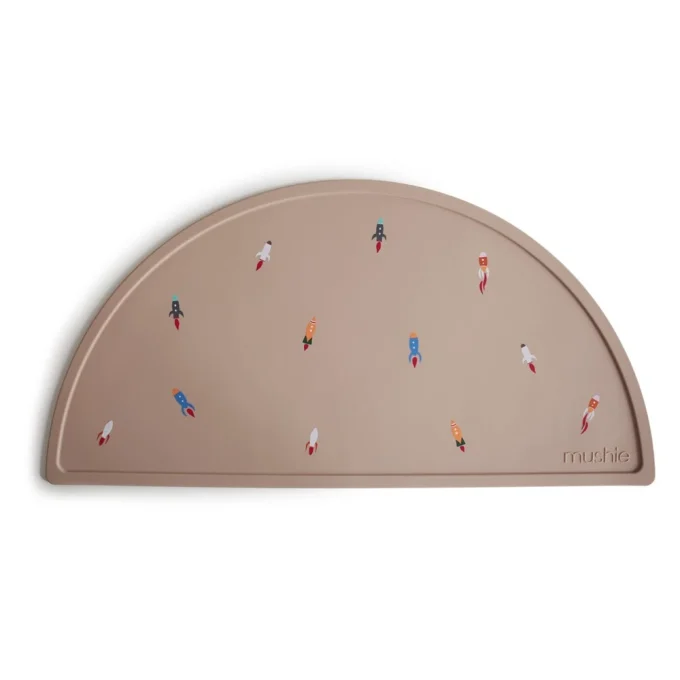 Mushie Silicone Mat Rocket Mushie