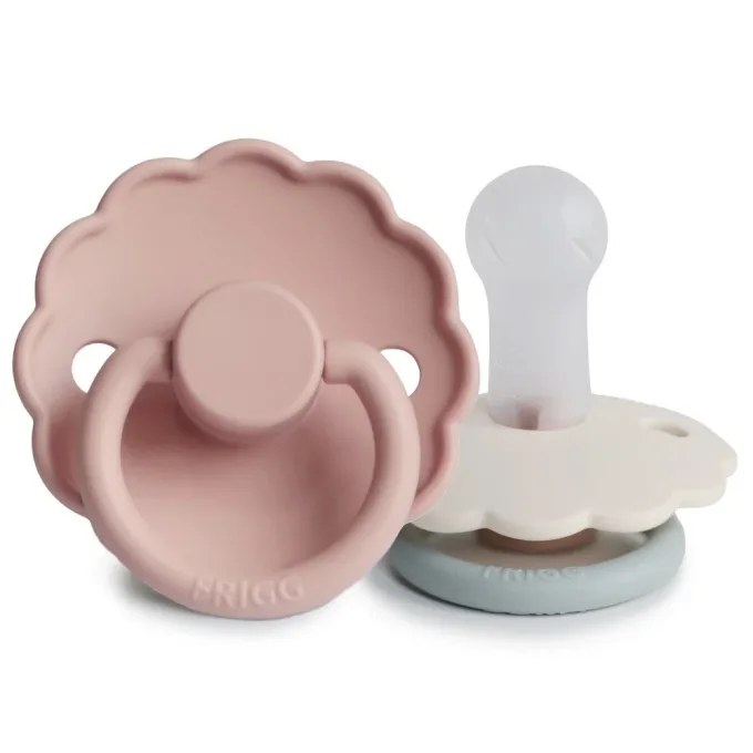 FRIGG Daisy Silicone 2-Pack Blush/Cotton Candy Size 2 FRIGG
