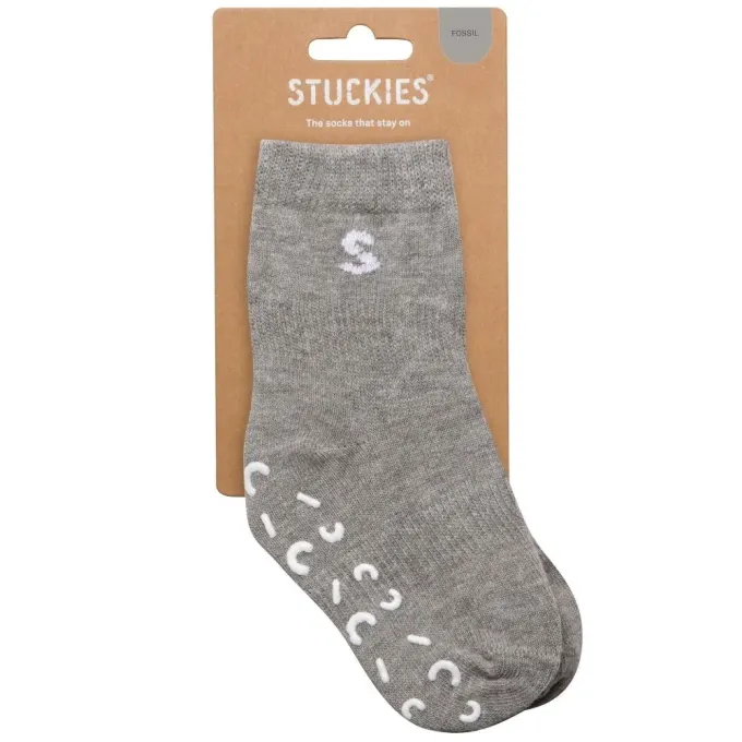 STUCKIES Strumpor i bomull Fossil 1-pack 16/18 STUCKIES