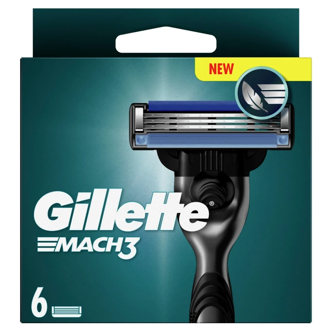 Gillette Mach3 Base 6 st Gillette