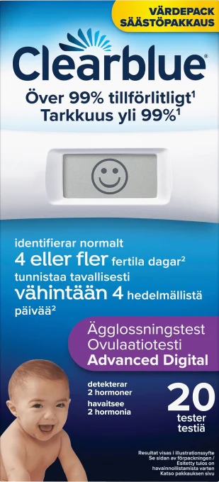 Clearblue Advanced Ägglossningstest 20 st Clearblue