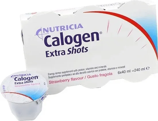 Calogen Extra Shots Jordgubb 6x40 ml Calogen