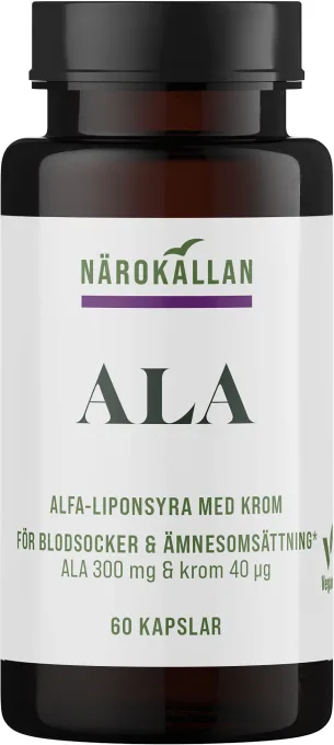 Närokällan ALA 60 kapslar Närokällan