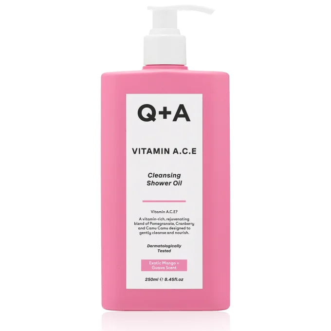 Q+A Vitamin A.C.E. Shower Body Oil 250 ml Q+A