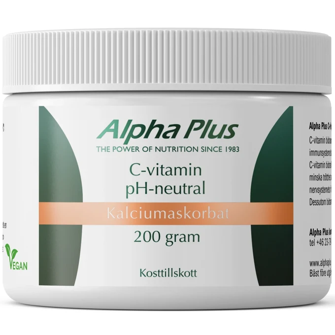 Alpha Plus C-Vitamin pH-Neutral 200 g Alpha Plus