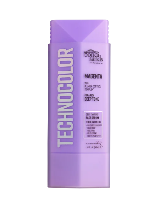 Bondi Sands Technocolor Self Tanning Face Serum 50 ml Magenta Bondi Sands