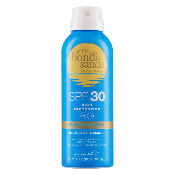 Bondi Sands Everyday Aerosol Mist Spray SPF 30, 160 g Bondi Sands