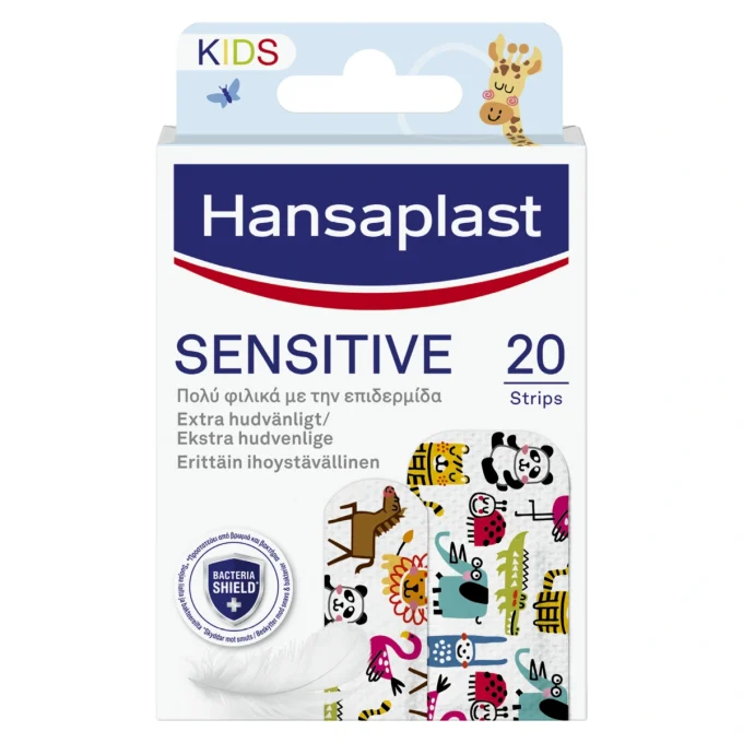 Hansaplast Sensitive Kids 20 Strips Hansaplast
