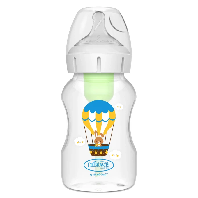 Dr Brown's  Options+ Nappflaska Balloon Bred Hals 330 ml Dr Browns