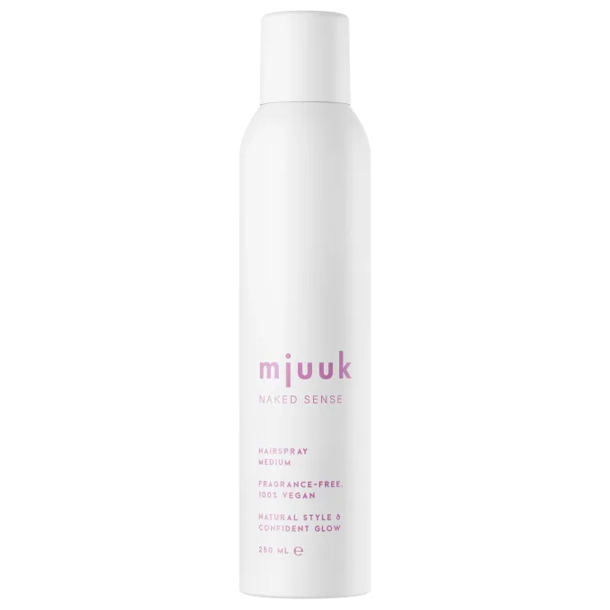 Mjuuk Naked Sense Fragrance-Free Hairspray Medium 250 ml Mjuuk