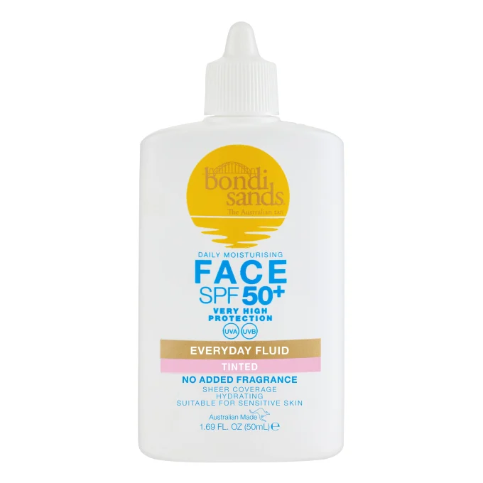 Bondi Sands Spf 50+ Everyday Tinted Face Fluid 50ml Bondi Sands