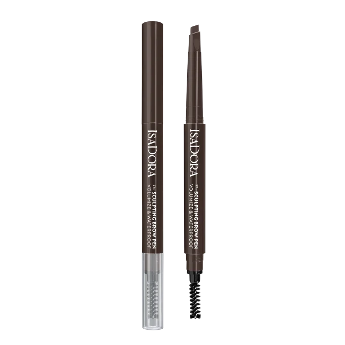 The Sculpting Brow Pen Volumize & Waterproof Dark Brown IsaDora