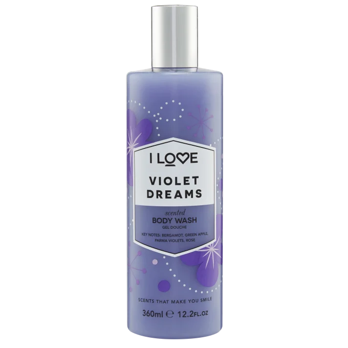 I LOVE Signature Body Wash Violet Dreams 360 ml I Love...