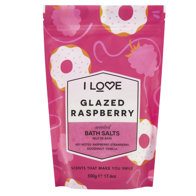 I LOVE Signature Bath Salts Glazed Raspberry 500 g I Love...
