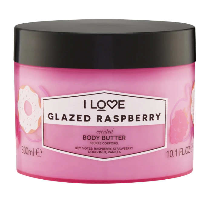 I LOVE Signature Indulgent Body Butter Glazed Raspberry 300 ml I Love...