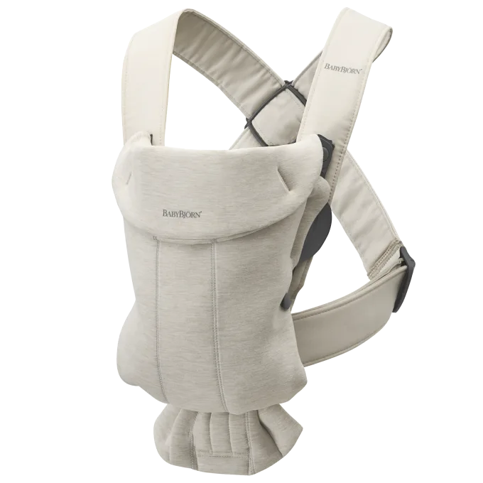 BabyBjörn Bärsele Mini 3D Jersey Ljusbeige Babybjörn