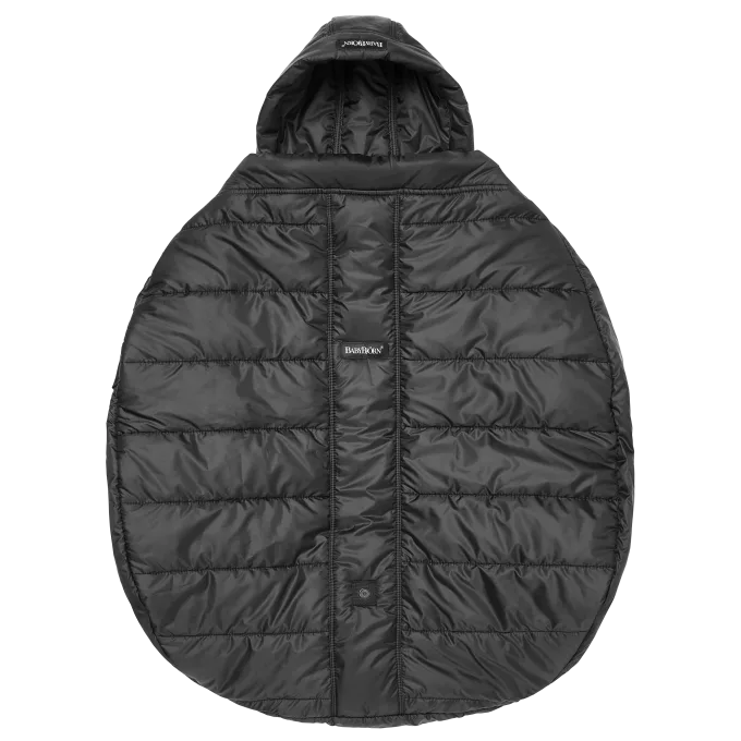 BabyBjörn Vinterskydd Till Bärsele Svart Babybjörn