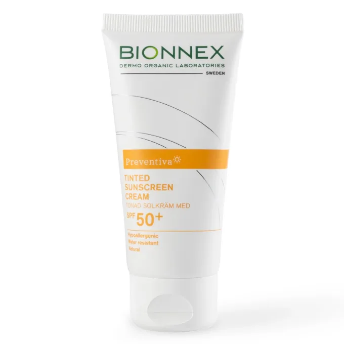 BIONNEX Preventiva Tinted Sunscreen Cream SPF 50+, 50 ml BIONNEX