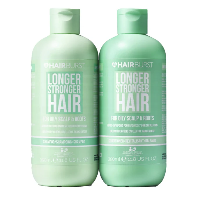 Hairburst Shampoo and Conditioner For Oily Hair 2x350 ml Hairburst