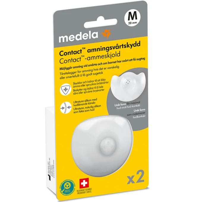 Medela Contact amningsvårtskydd 2st M Medela