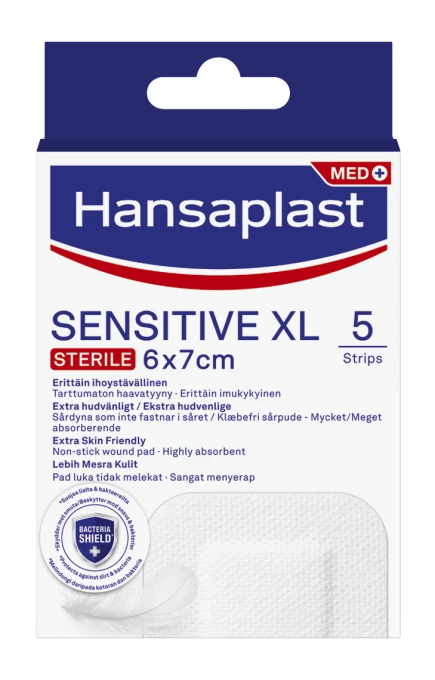 Hansaplast Sensitive XL Strips 5 st Hansaplast