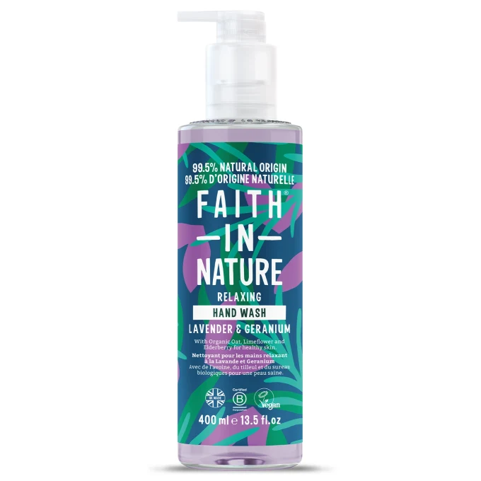 Faith in Nature Hand Wash Lavender & Geranium 400 ml Faith in Nature