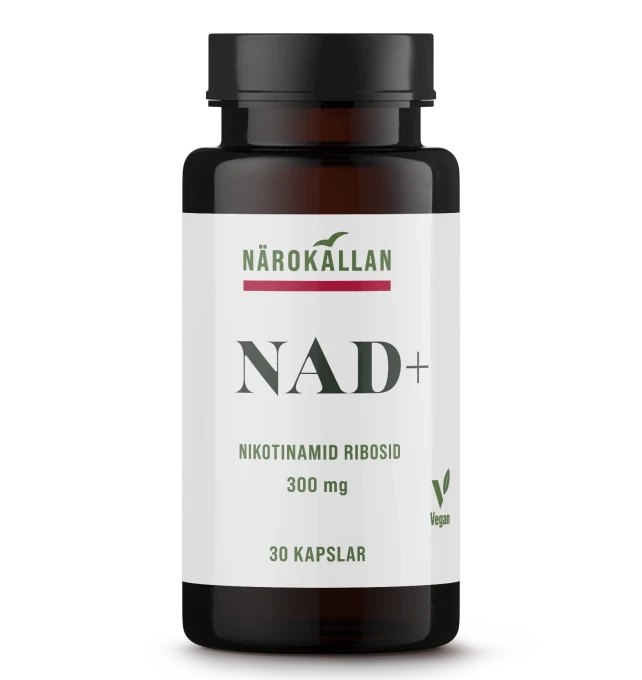 Närokällan NAD+ 300 mg 30 kapslar Närokällan