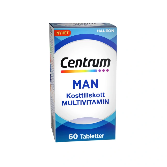Centrum Man Multivitamin-multimineral 60 st centrum