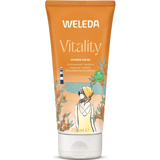 Weleda Vitality Shower Cream Sea Buckthorn 200 ml Weleda