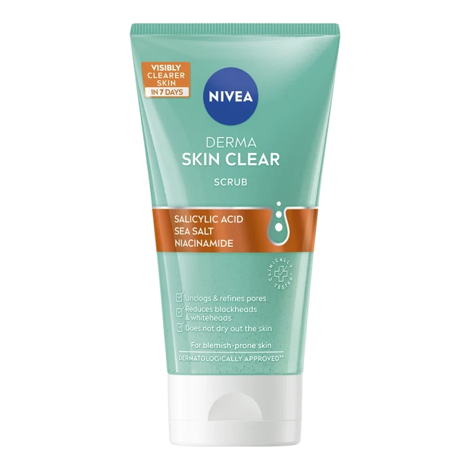Nivea Derma Skin Clear Anti-Blemish Scrub 150 ml Nivea