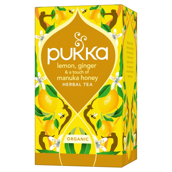 Pukka Örtte Lemon, Ginger And A Touch Of Manuka Honey 20 st Pukka