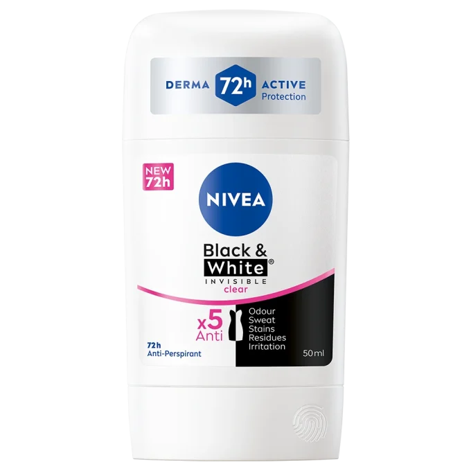 Nivea Black & White Deo Stick 50 ml Nivea