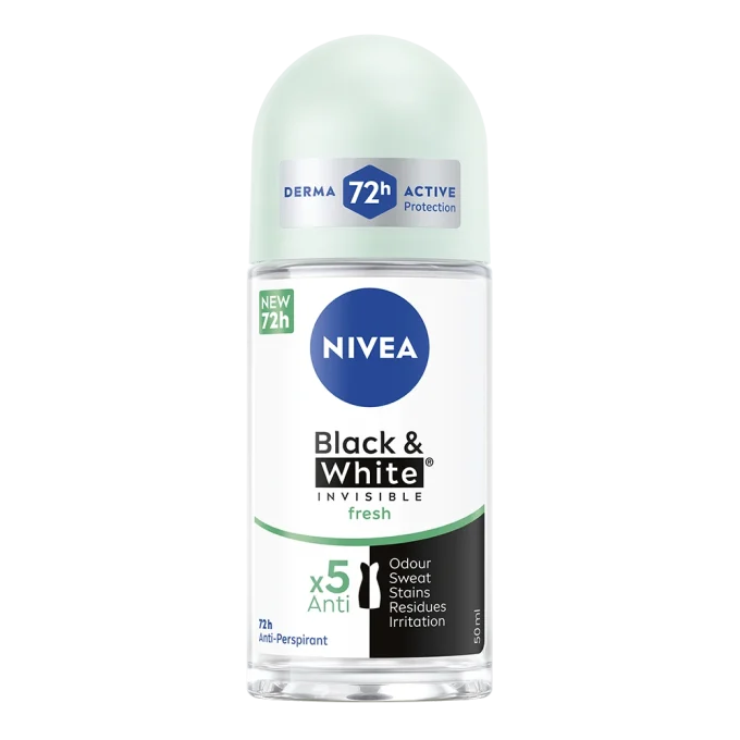 Nivea Black & White Fresh Roll On 50 ml Nivea