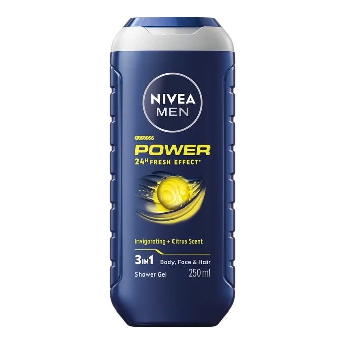 Nivea Men Power Fresh Shower Gel 250 ml Nivea
