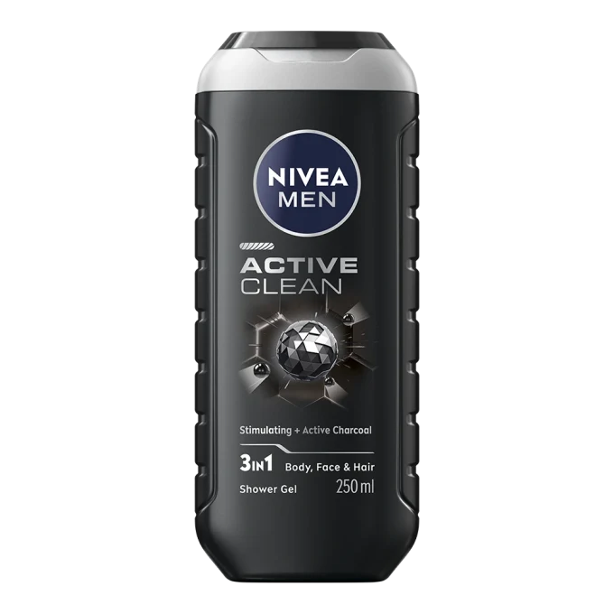 Nivea Men Active Clean Shower Gel 250 ml Nivea