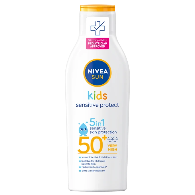 Nivea Sun Kids Sensitive Protect & Play Sun Lotion SPF 50+, 200 ml Nivea
