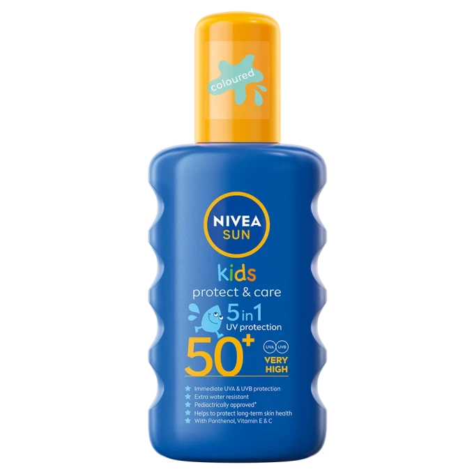 Nivea Sun Protect & Care Kids Sun Spray SPF 50+, 200 ml Nivea