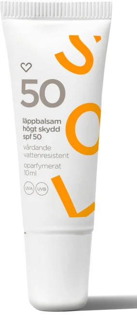 Hjärtats Läppbalsam SPF50 Oparfymerad 10 ml Hjärtats