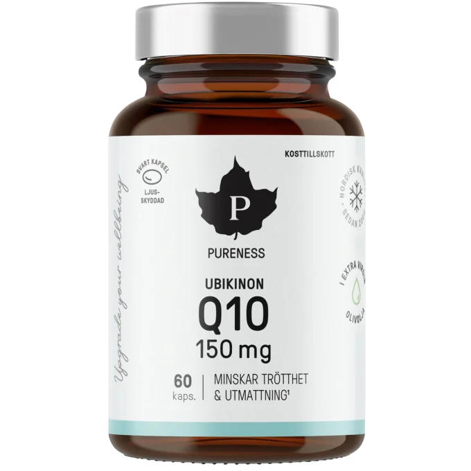Pureness Q10 Ubikinon 150 mg 60 kapslar Pureness